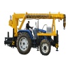 TRACTOR CRANE WITH aUGER